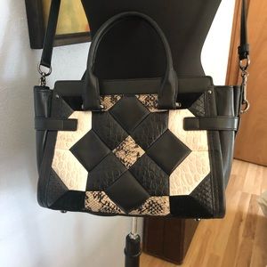 RARE Coach Swagger 27 Exotic Canyon Quilt Leather